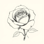 detailed pretty rose